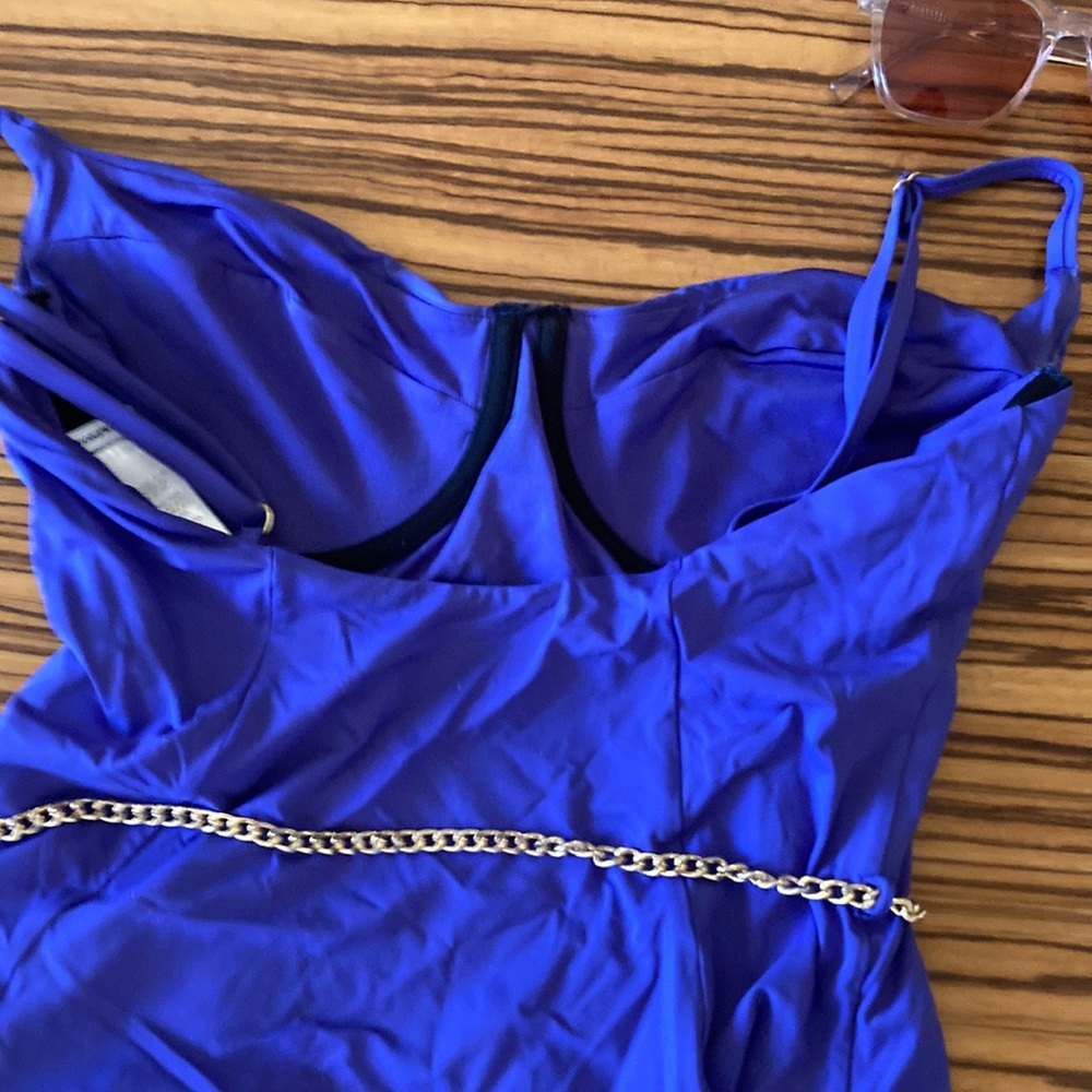 Purple swim suit